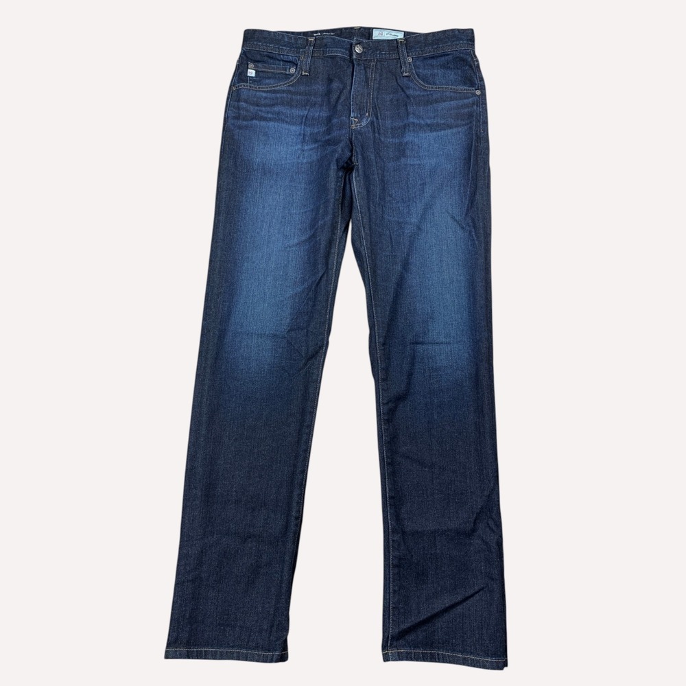 AG Tellis AG-ed Modern Slim Jean Mens 36x32 Blue 2 Years Legendary Whiskered
